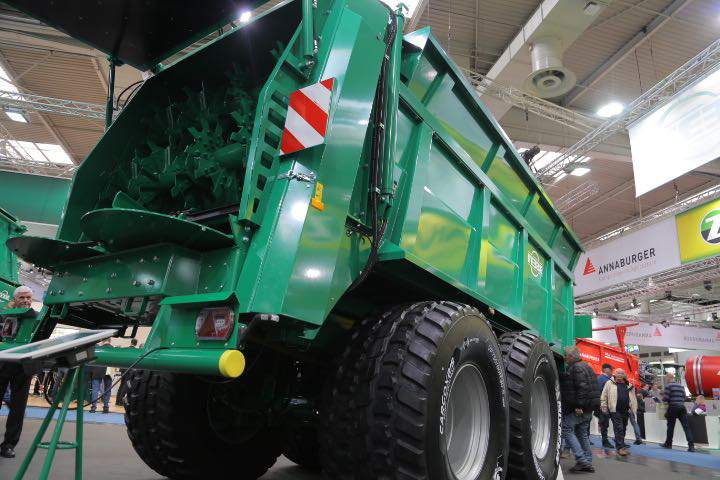 Agritechnica 2019 Gigantyczny Rozrzutnik Tebbe