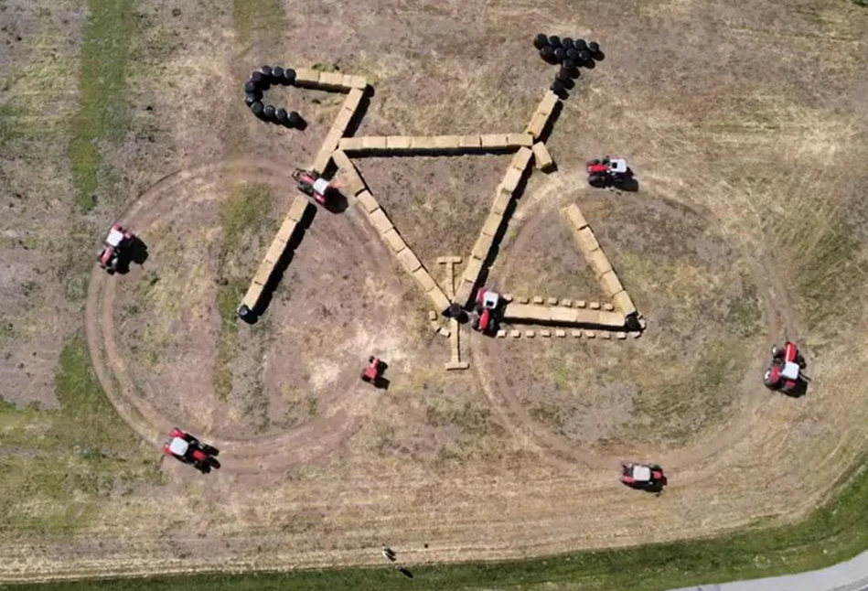 Wyścig Tour de France nie ma nic wspólnego z rolnictwem, ale...