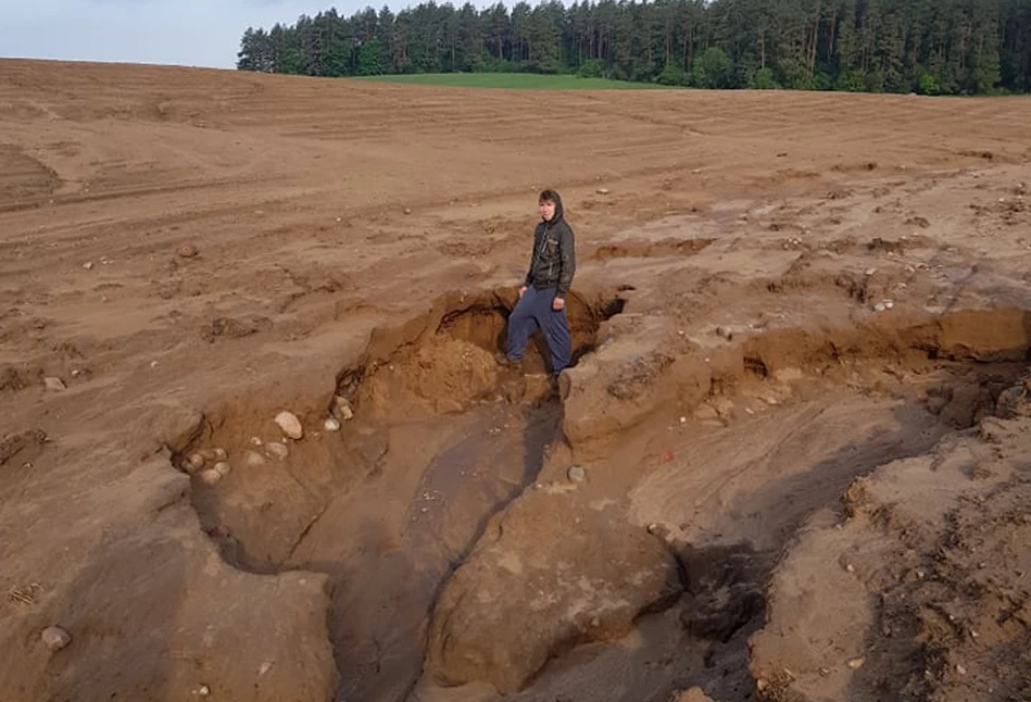 Mazowsze, Warmia i Mazury: Ogromne straty po burzach i ulewach