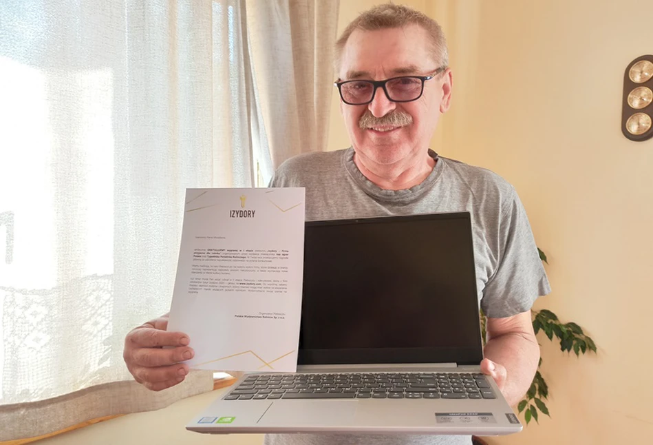 Postawił na GRENE i wygrał laptop! Poznajcie zwycięzcę I etapu Izydorów 2020