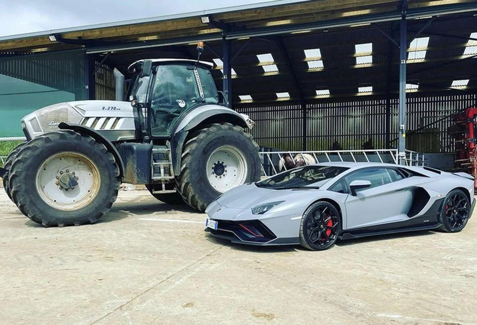 Jeremy Clarkson szaleje Lamborghini z agregatem [WIDEO]