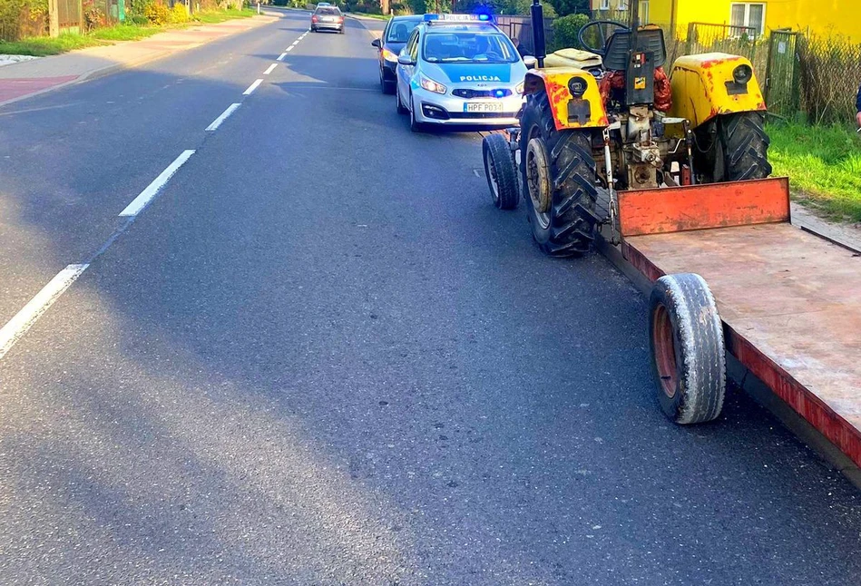 Nastolatkowie w ciągnikach przewozili pijanych pasażerów. Trafią przed oblicze sądu