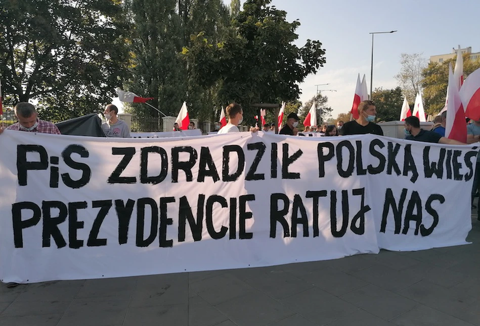 Protest rolników pod siedzibą PIS i Sejmem RP – relacja live!