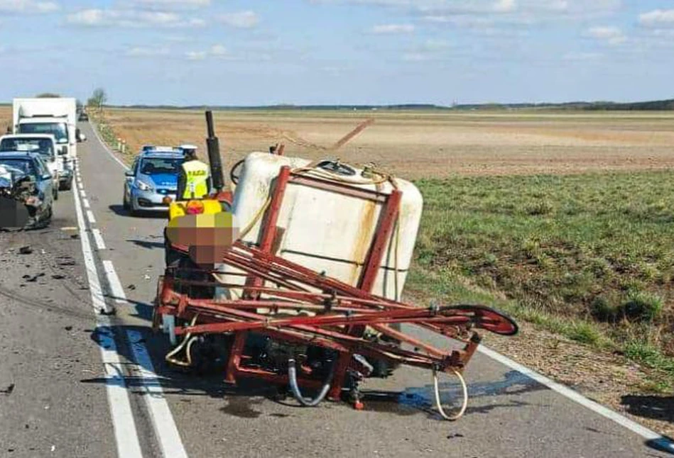 Peugotem staranował Ursusa