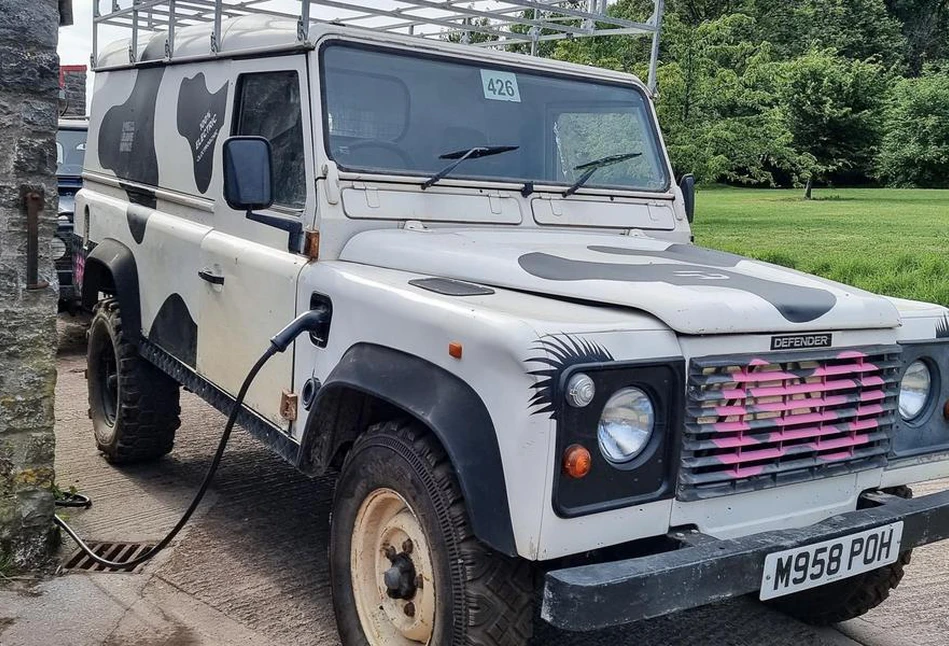 Land Rover z napędem elektrycznym