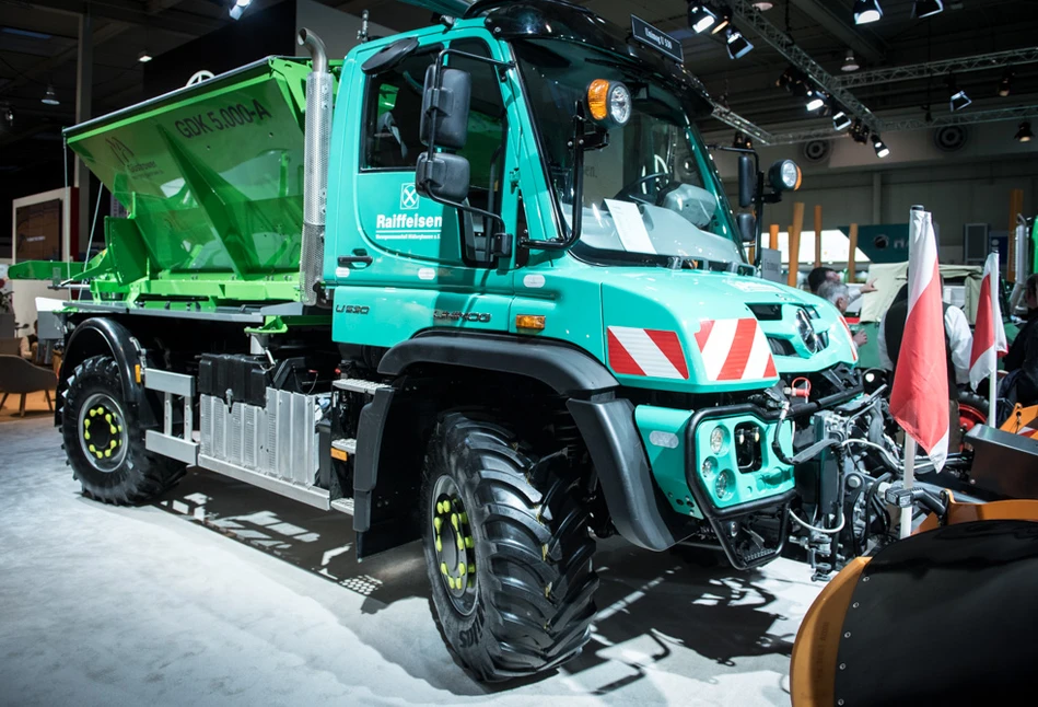 Agritechnica 2019: Unimog mknie niemal 90 km/h