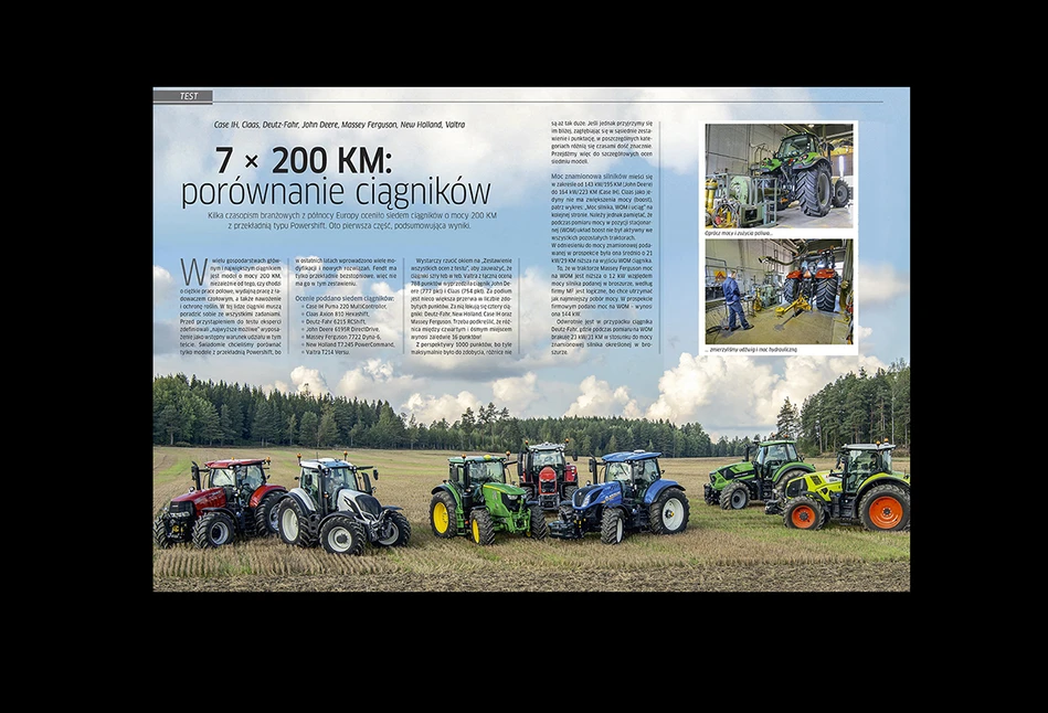 Scandinavian tractor test profi: 7×200 KM