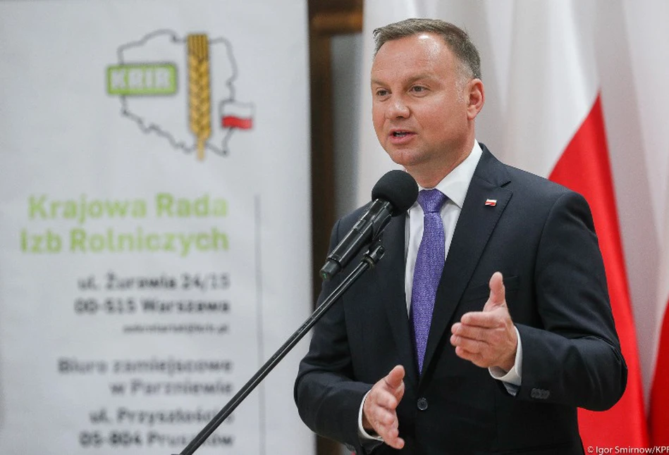 Prezydent Duda: państwo musi sprawować opiekę nad rolnikami