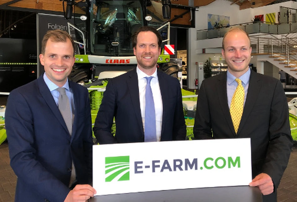 Claas podjął współpracę z e-farm.com