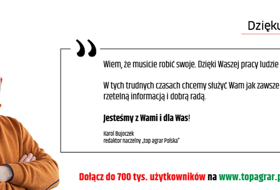 DziękujeMy Rolnikom!