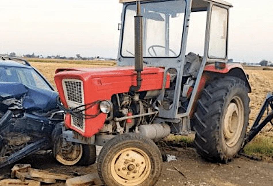 Miał 3 promile alkoholu we krwi – skasował Opla Astrę i uszkodził Ursusa C-360