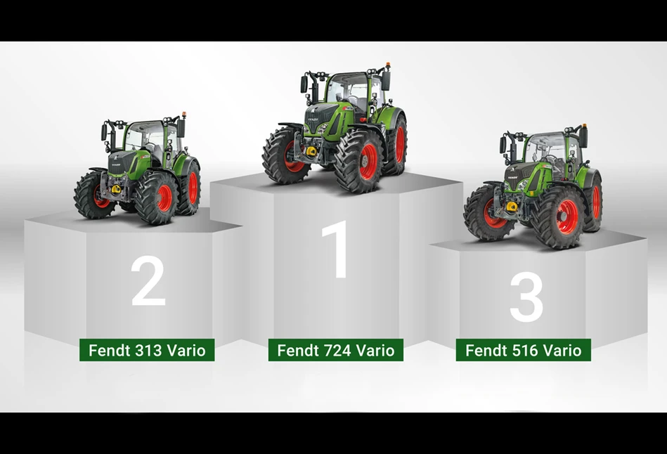 Podium modeli Fendt