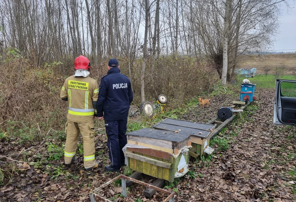 Ursus przewrócił się na rolnika. 46-latek zginął pod ciągnikiem