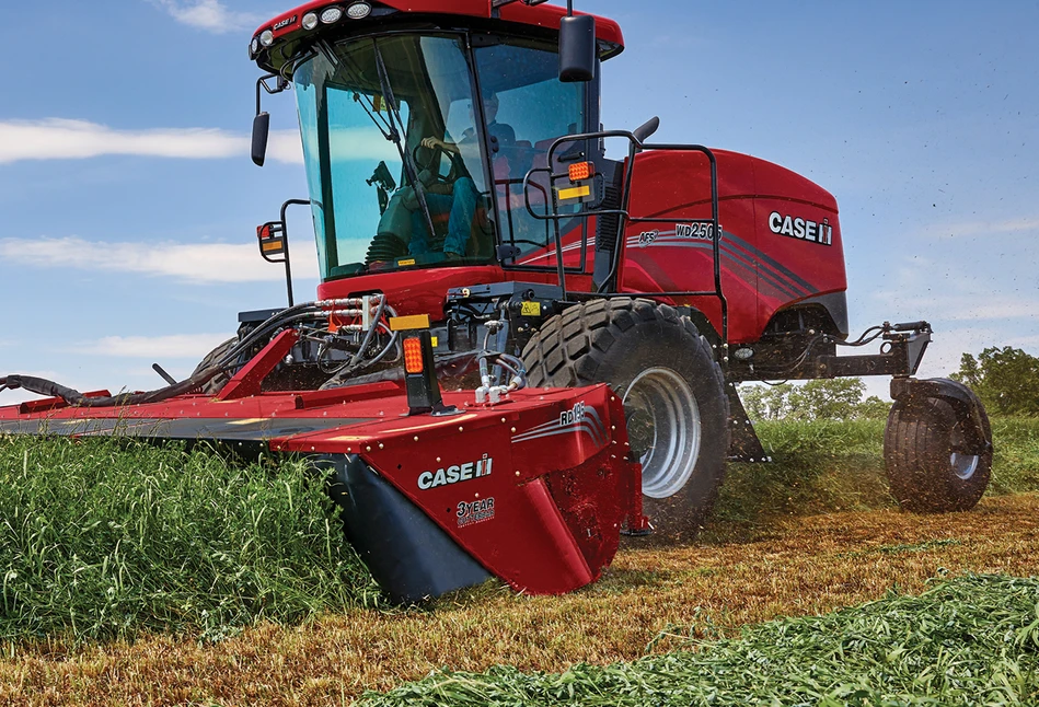 Case IH WD05 – najszybsza kosiarka samojezdna świata?