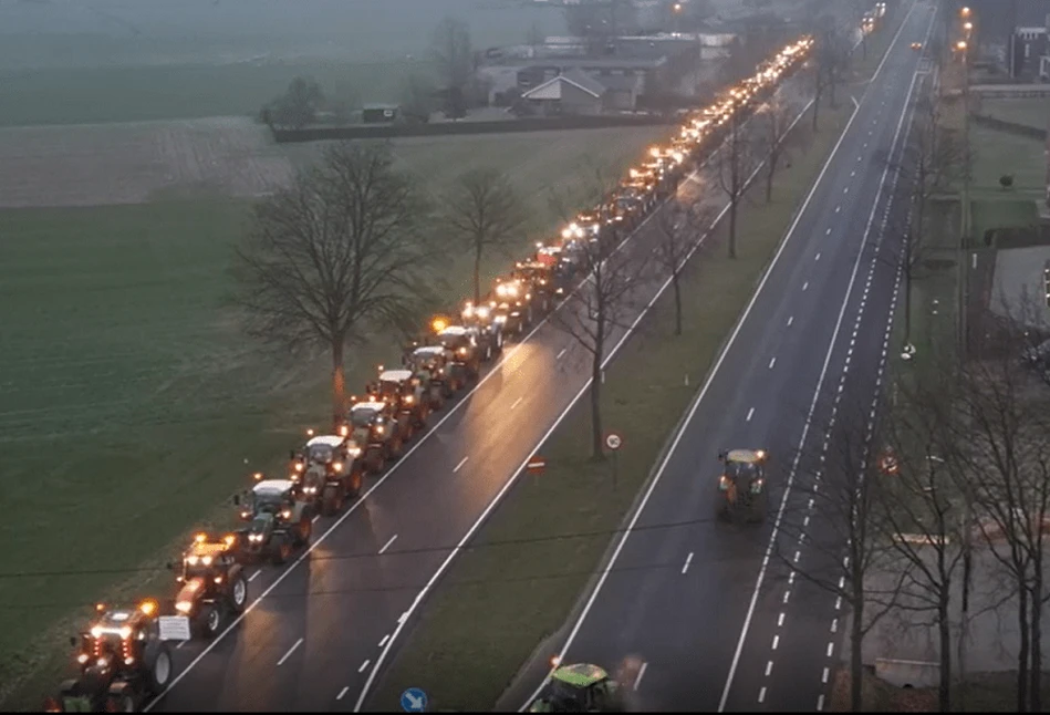 "Czy nadal mogę zostać rolnikiem?" Rolnicy protestują w Brukseli