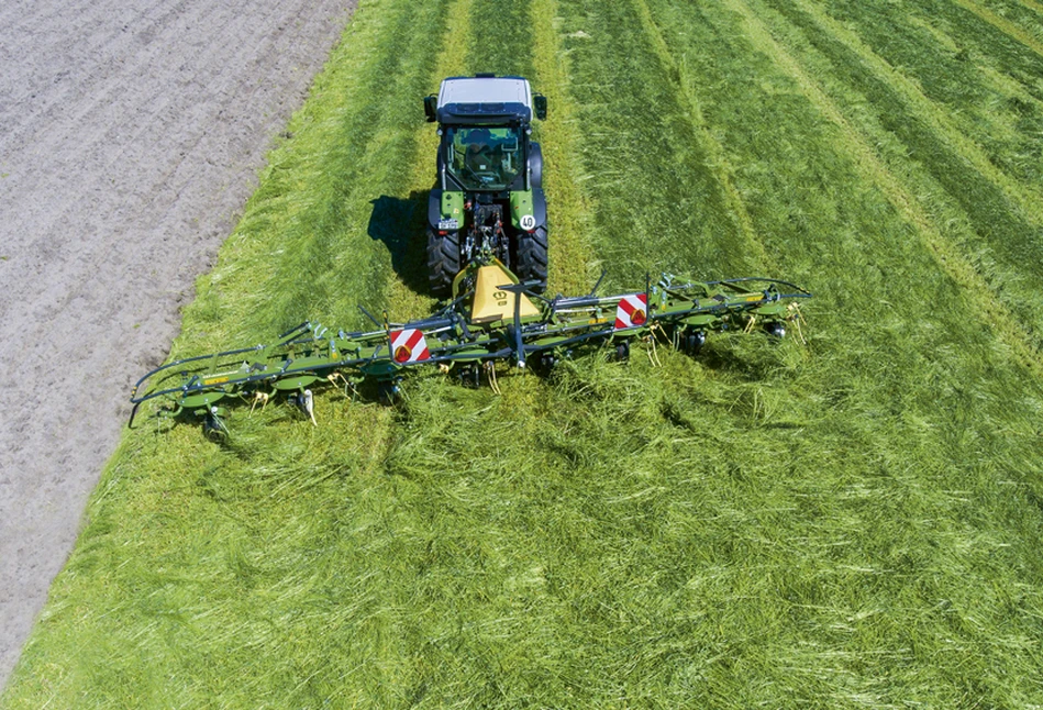 Nowa seria przetrząsaczy Krone Vendro