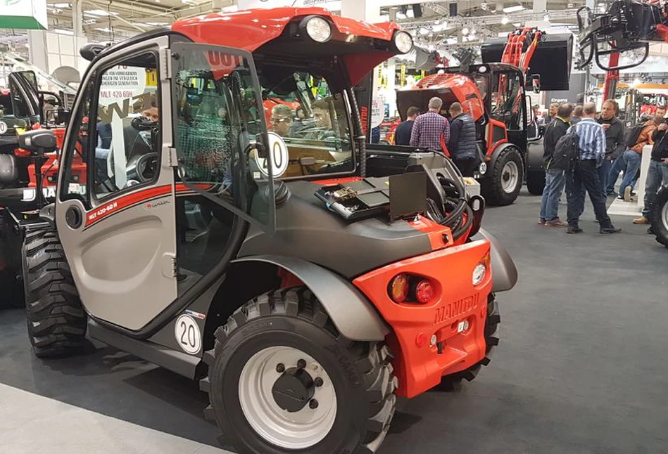 Agritechnica 2019: Mini ładowarka teleskopowa Manitou