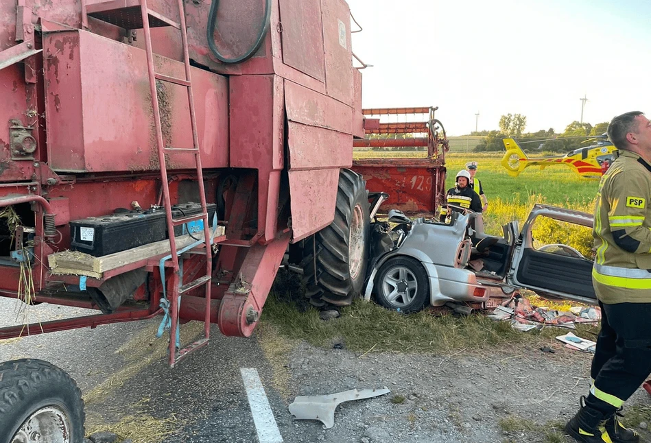 Ubezpieczenie kombajnu i mandat za jazdę z hederem: obowiązki rolników