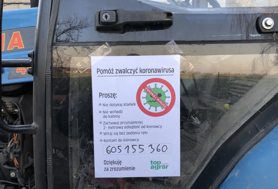 Chroń swoje gospodarstwo, siebie i bliskich przed koronawirusem!