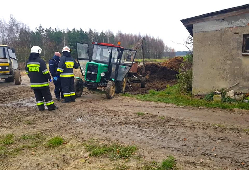 Mechanizm cyklopa wciągnął rolnika. Zginął na oczach brata