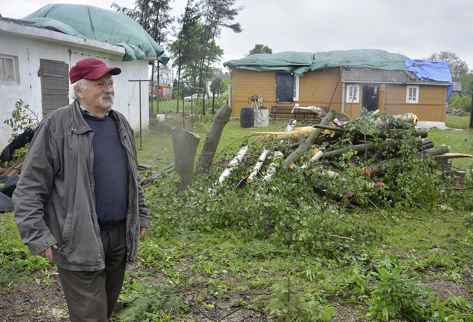 Boże kochany, jak mamy dalej żyć – dramat mieszkańców wsi, gdzie przeszła trąba powietrzna