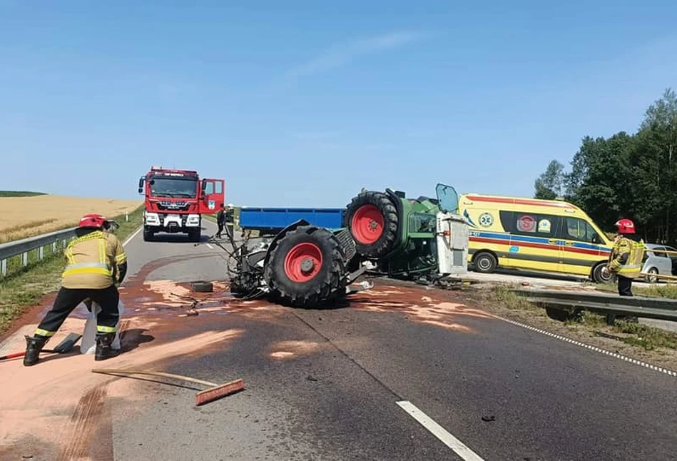 Porsche konta ciągnik. Duży Fendt rozpadł się na części [FOTO]