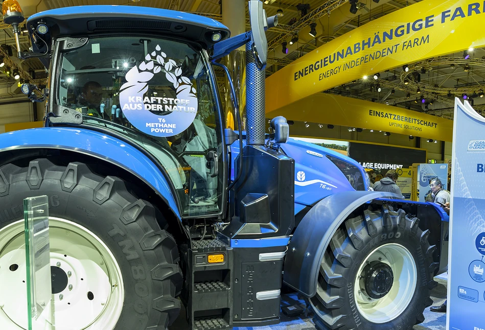 Agritechnica 2019: w przyszłym roku T6 Methane Power...