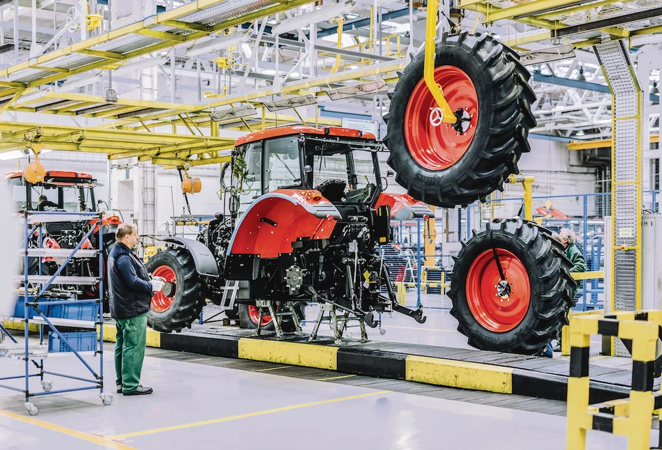 Zetor coraz bardziej złożony z polskich części