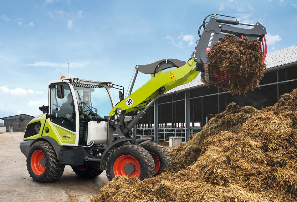 Nowa ładowarka przegubowa Claas Torion 530