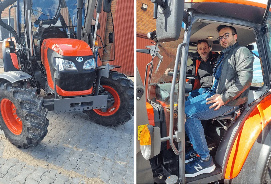 Kubota M4073: ciągnik stworzony do pracy z ładowaczem czołowym