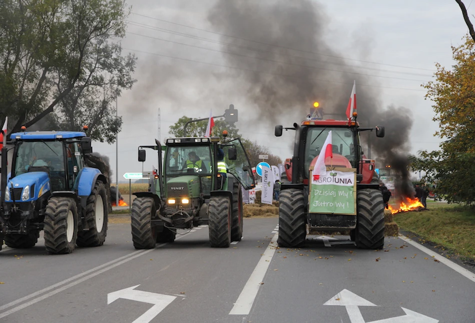 Koniec blokady w Koszutach – rolnicy wracają do domu