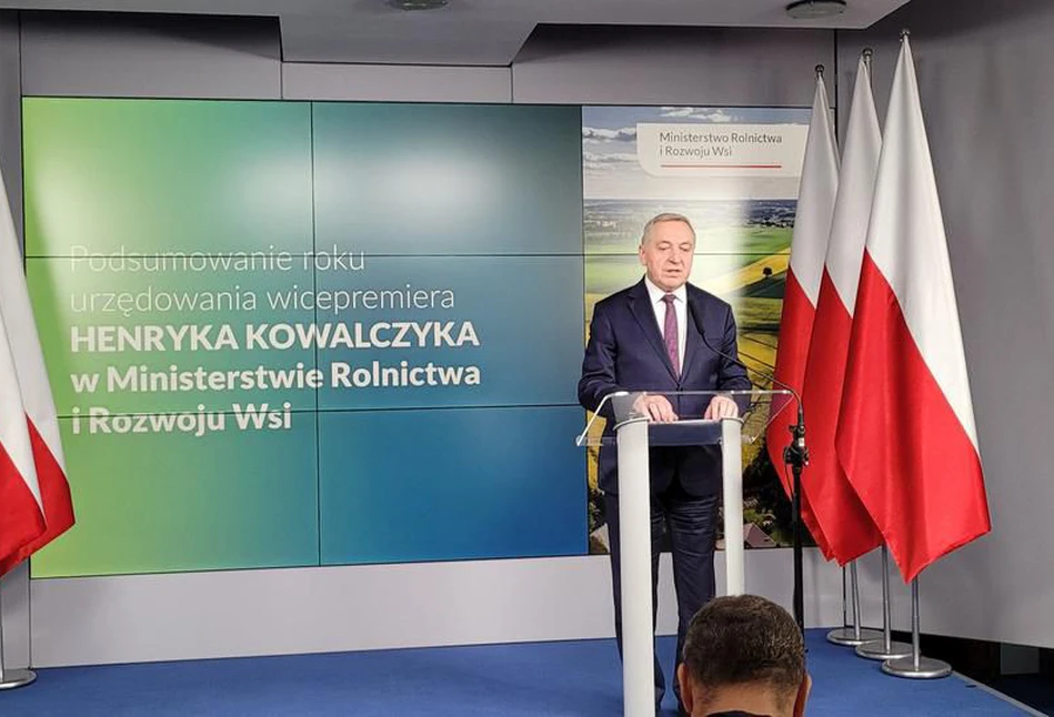 "Problemów nadal jest mnóstwo". Henryk Kowalczyk podsumował, czego dokonał jako minister rolnictwa