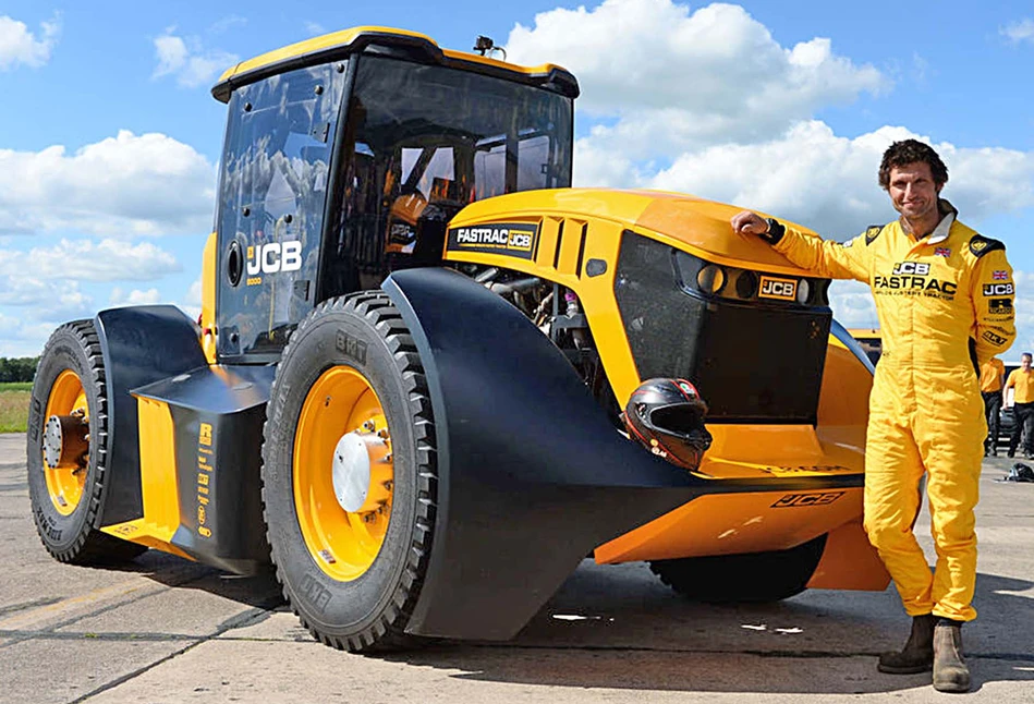 JCB Fastrac popędził ponad 166 km/h