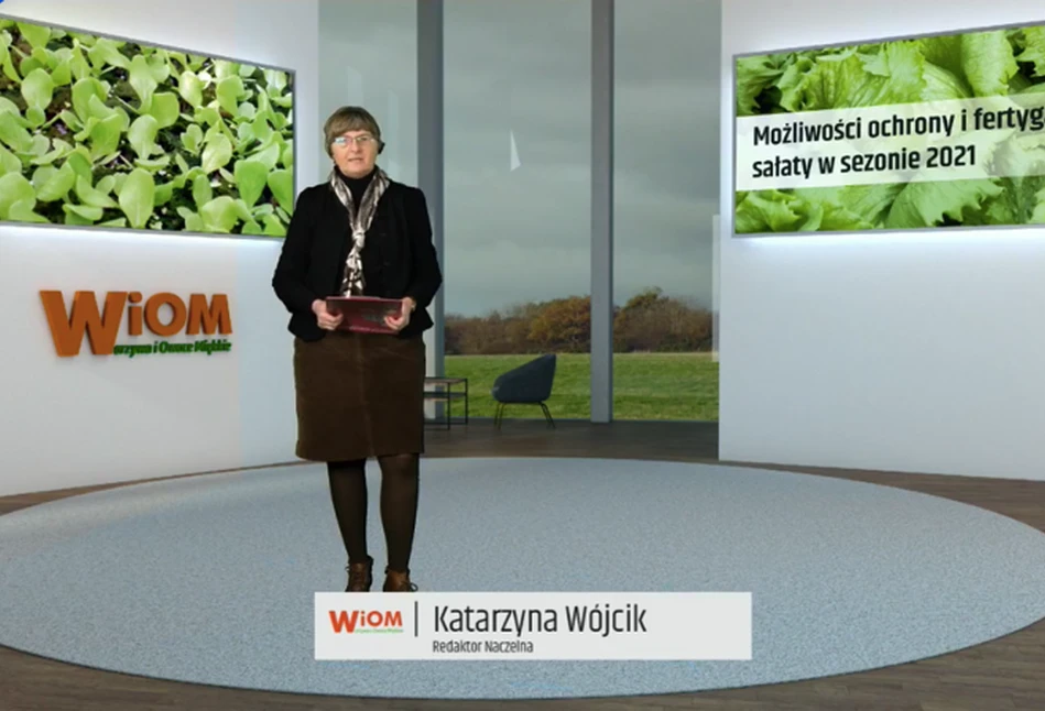 Trwa webinarium: Możliwości ochrony i fertygacji sałaty w sezonie 2021