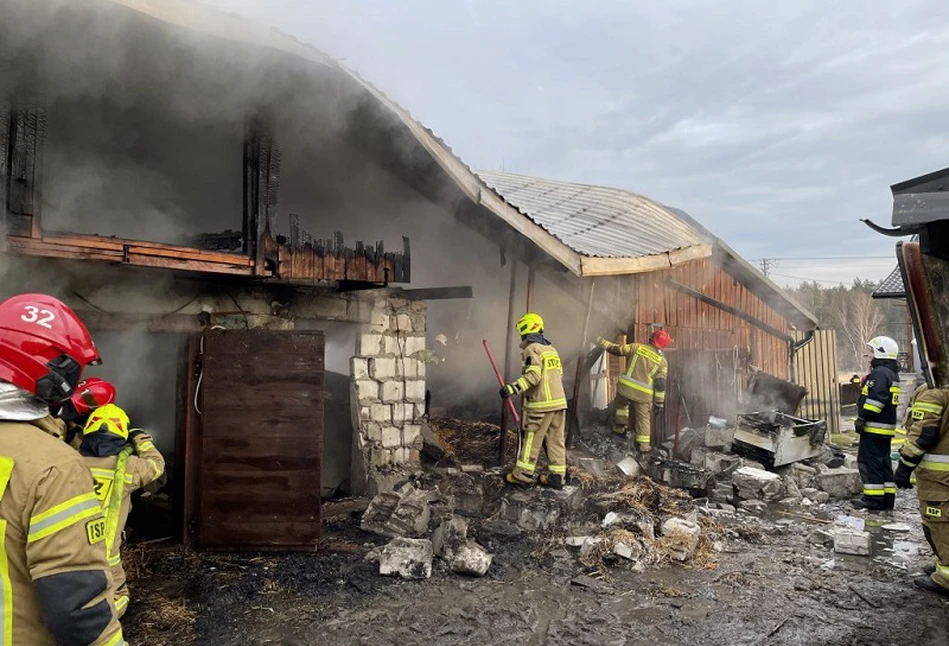 Lubelskie: tragiczny wybuch w gospodarstwie. Nie żyje 68-latka