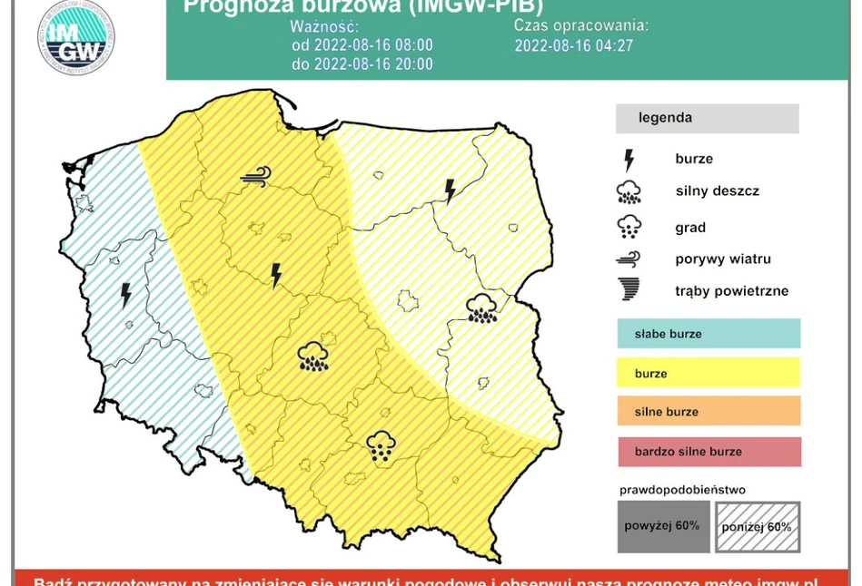 Alerty IMGW: Po burzowym weekendzie czeka nas także burzowy tydzień