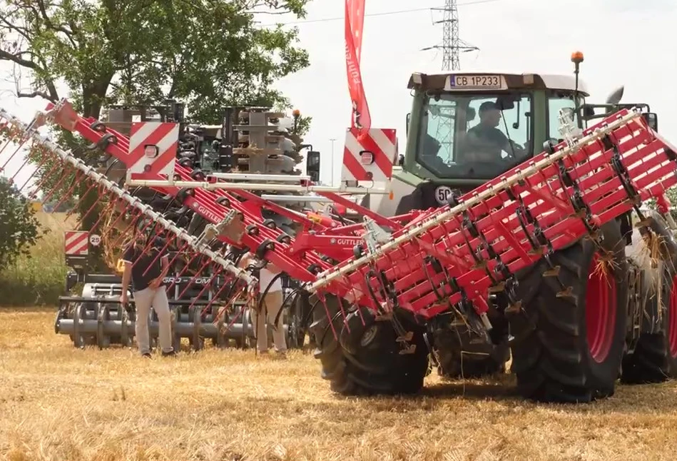 Żniwa i siew z top agrar i profi: Proste i skuteczne narzędzia - Güttler Super Maxx i głębosz Actisol Actimix