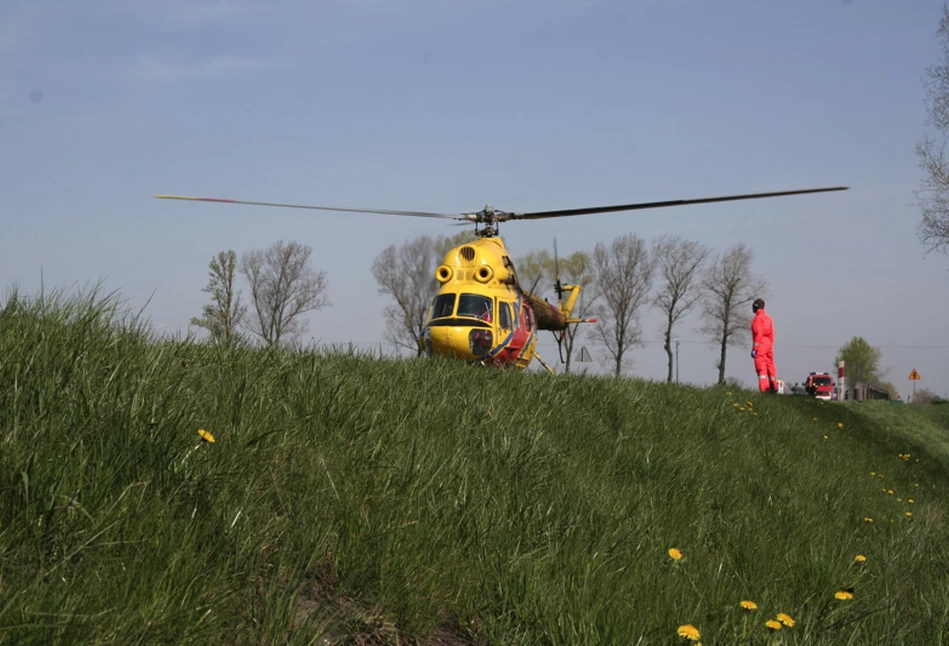 Tragedia w Burzynie. Ciągnik stoczył się na starszego mężczyznę!