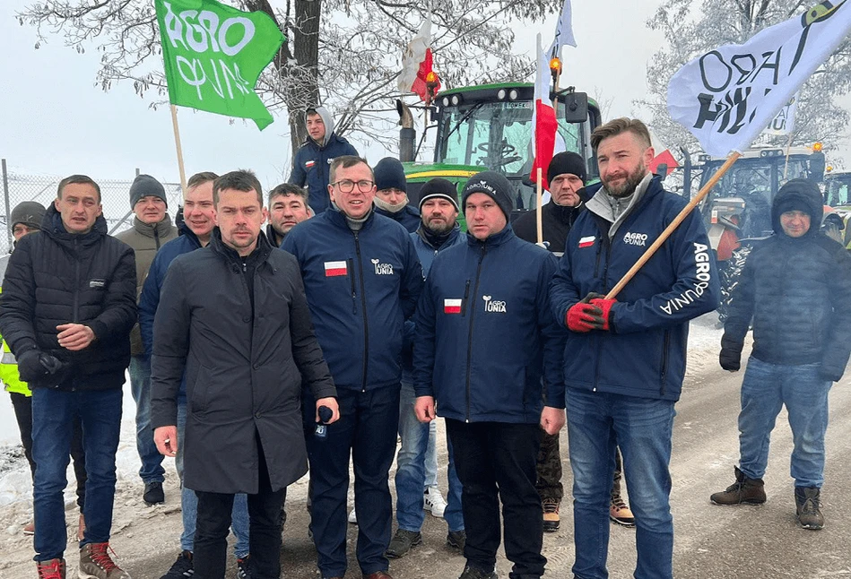 Tragiczna sytuacja na rynku zbóż: AgroUnia protestuje na Podlasiu