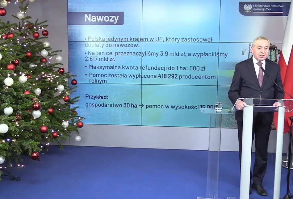 Jaki był 2022 rok w polskim rolnictwie? Minister Henryk Kowalczyk przygotował podsumowanie