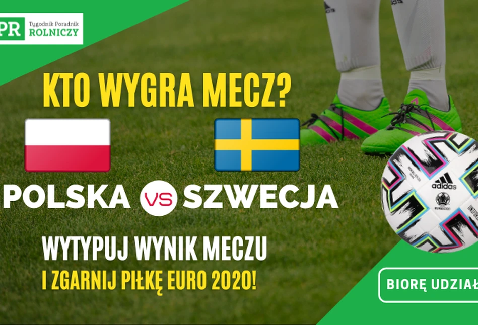 Polska - Szwecja. Kto wygra mecz? Traf w wynik i wygraj oficjalną piłkę EURO 2020