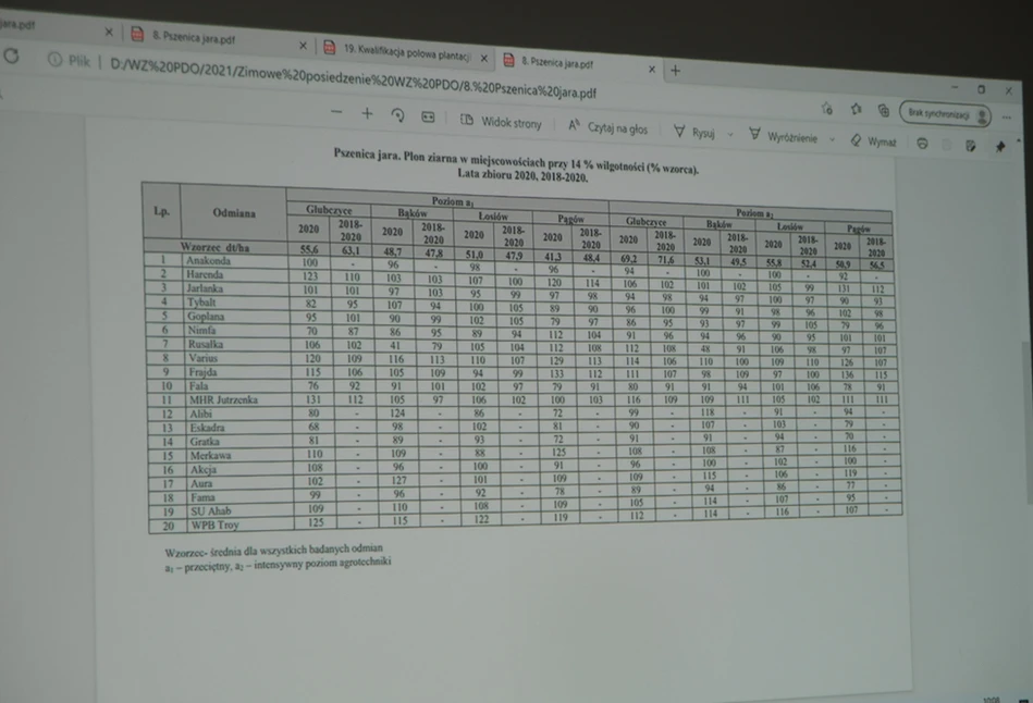 Opolszczyzna: zatwierdzono odmiany do badań PDO i uprawy