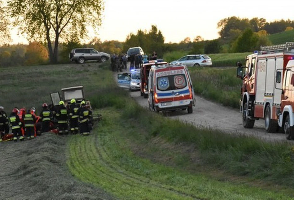 Rolnik pojechał ciągnikiem na żniwa. Już nie wrócił do domu