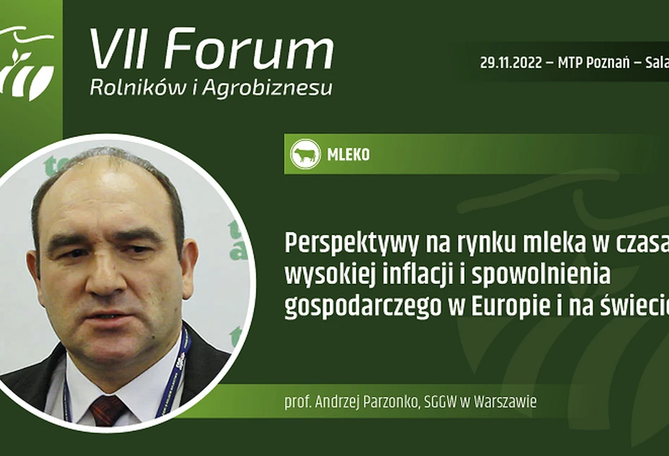 VII Forum Rolników i Agrobiznesu: Perspektywy dla rynku mleka