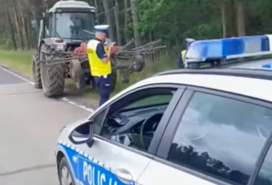 Lubelskie: oderwana część zgrabiarki przebiła szybę citroena. Nie żyje kobieta kierująca autem