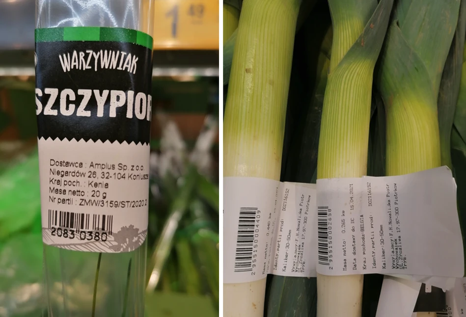 Szczypiorek z Kenii, kapusta z Hiszpanii. Dlaczego Biedronka importuje takie warzywa?