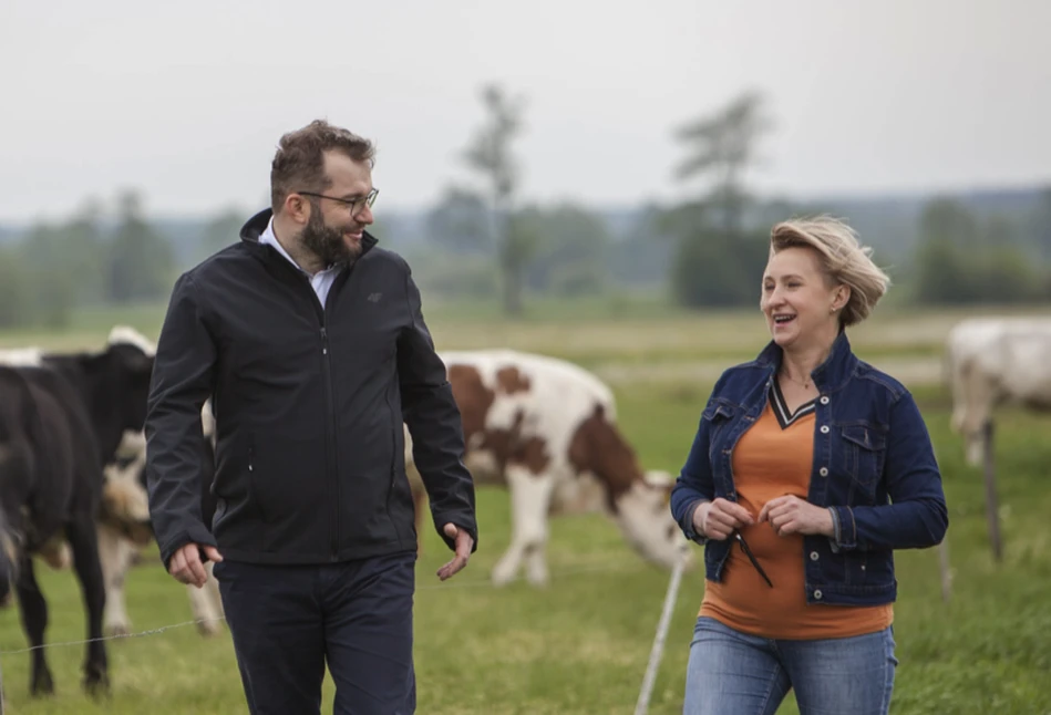 Minister Puda odwiedził gospodarstwo na Mazowszu