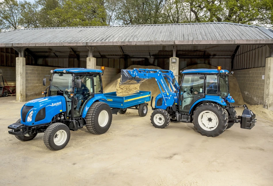 New Holland zwiększa moc ciągników kompaktowych