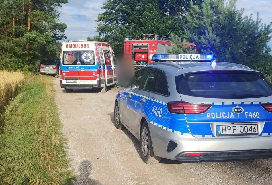 Tragedia pod Radomskiem - ciągnik zmiażdżył 47-letniego rolnika