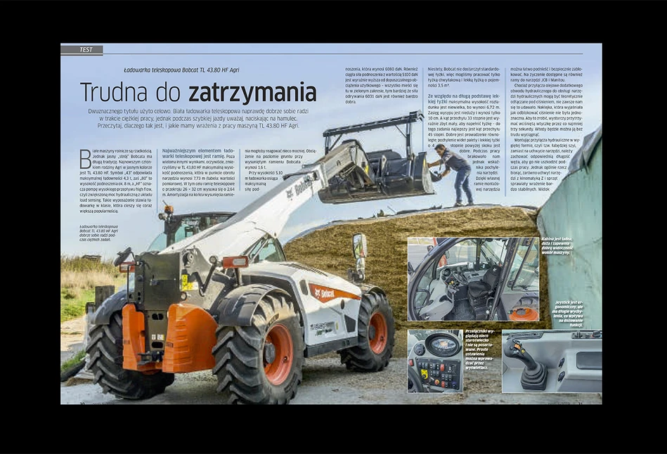 Test profi: Bobcat trudny do zatrzymania